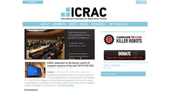 Desktop Screenshot of icrac.net