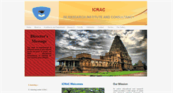 Desktop Screenshot of icrac.in