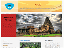 Tablet Screenshot of icrac.in
